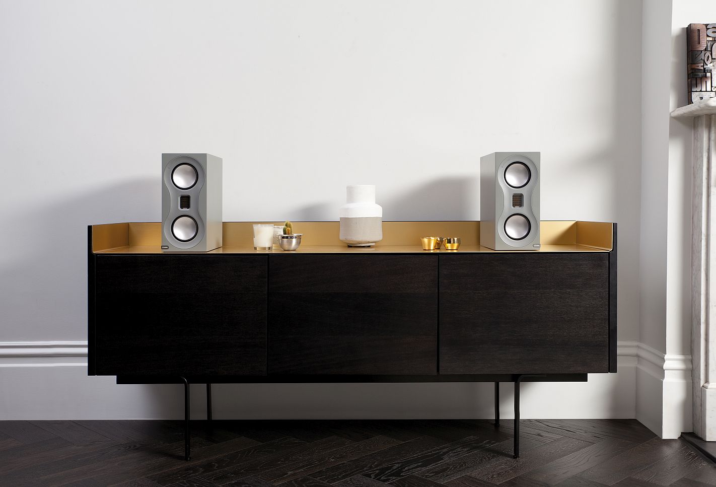 Monitor_Audio_Studio_Grey_Lifestyle_Sideboard_CMP1 Monitor Audio